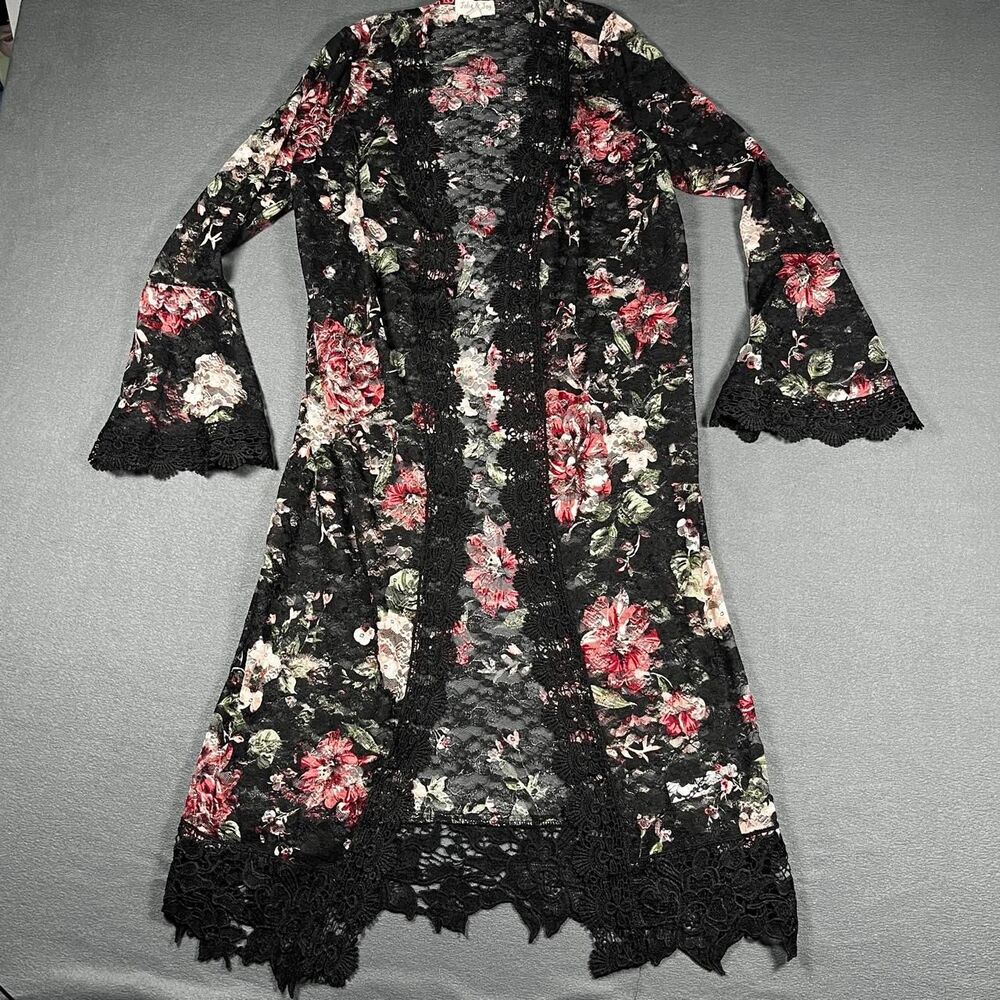 Unbranded Women's Black and Pink Dress